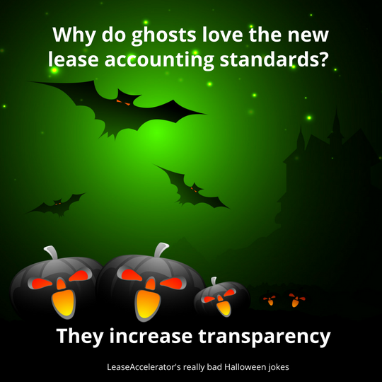 Lease Accounting Halloween Jokes Leaseaccelerator