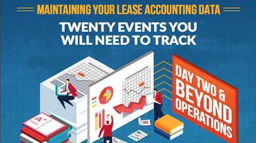 Maintaining Your Lease Accounting Data 20 Events to Track