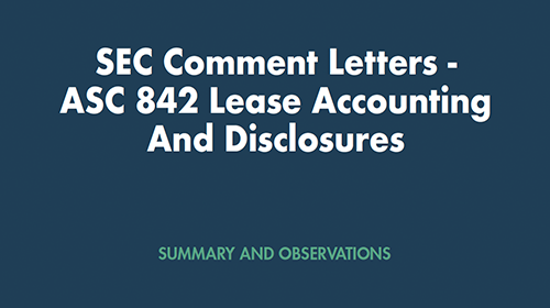 SEC Comment Letters