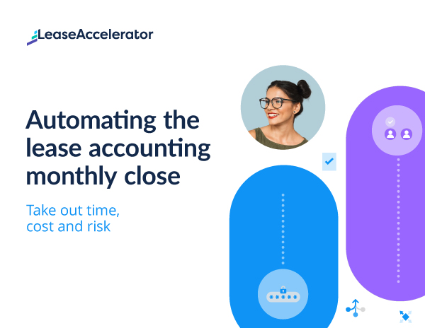 Automating the lease accounting monthly close